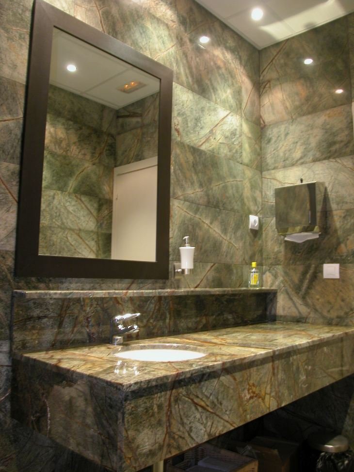Baño verde raiz